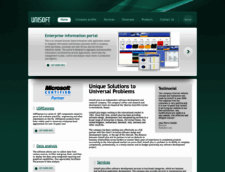 unisoftplus.com screenshot