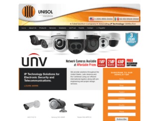 unisolinternational.com screenshot