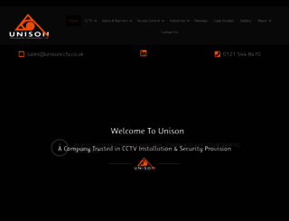 unisoncctv.co.uk screenshot