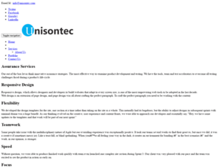 unisontec.com screenshot