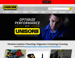 unisorb.com screenshot