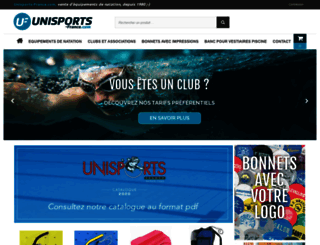 unisports-france.com screenshot