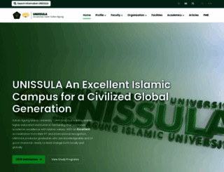 unissula.ac.id screenshot