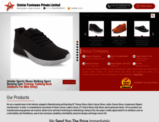 unistarshoes.com screenshot