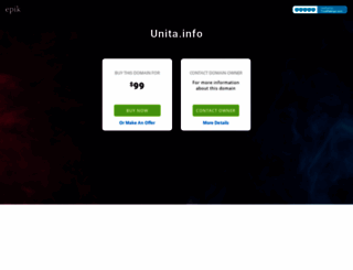 unita.info screenshot
