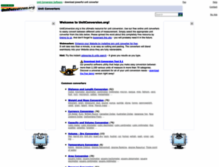 unitconversion.org screenshot