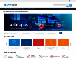uniteapps.un.org screenshot