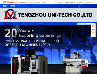 unitechmachinery.en.alibaba.com screenshot
