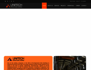 unitechstructure.com screenshot