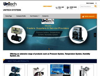 unitechsystems.tradeindia.com screenshot