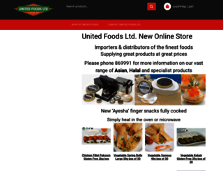united-foods.co.uk screenshot