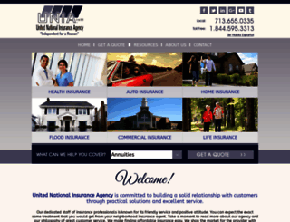 united-insurance.com screenshot