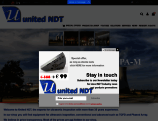 united-ndt.com screenshot