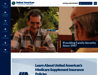 unitedamerican.com screenshot