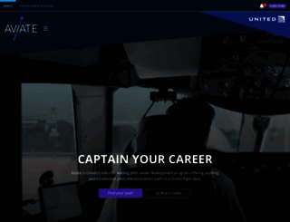 unitedaviate.com screenshot