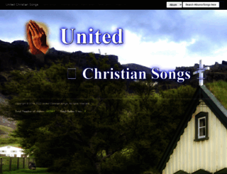 unitedchristiansongs.com screenshot