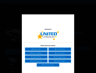 unitedcinemas.com.au screenshot