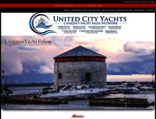 unitedcityyachts.com screenshot