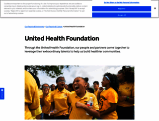 unitedhealthfoundation.org screenshot