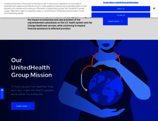 unitedhealthgroup.com screenshot