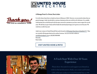 unitedhousewrecking.com screenshot