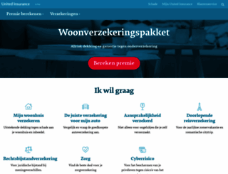 unitedinsurance.nl screenshot