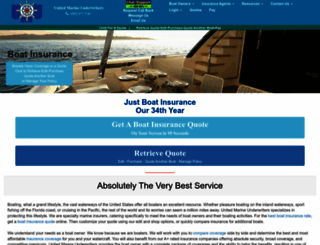 unitedmarine.net screenshot