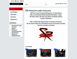 unitedmotoparts.de screenshot