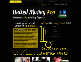 unitedmovingpro.com screenshot