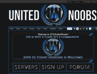 unitednoobs.com screenshot