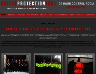 unitedprotection.co.uk screenshot
