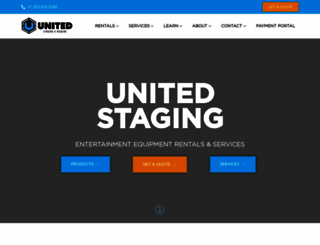 unitedstaging.com screenshot