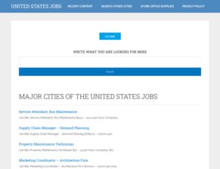 unitedstatesjobs.net screenshot