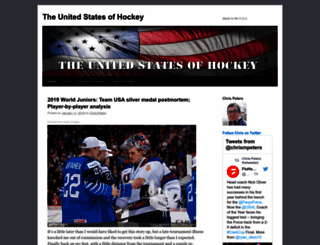 unitedstatesofhockey.com screenshot