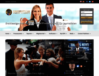 unitedstatespressagency.com screenshot
