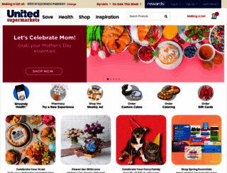 unitedsupermarkets.com screenshot