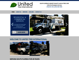 unitedtreeinternational.com screenshot
