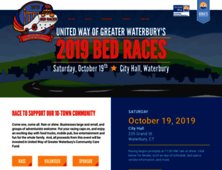 unitedwaybedraces.com screenshot