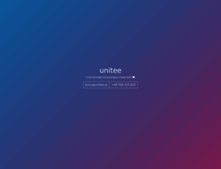 unitee.pl screenshot