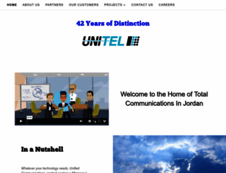 unitel.com.jo screenshot