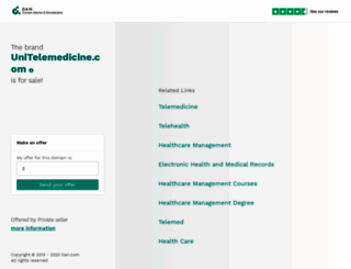 unitelemedicine.com screenshot
