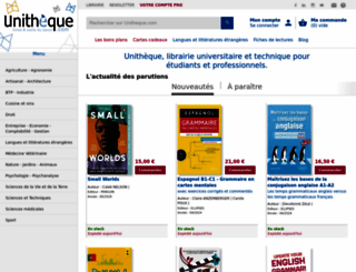 unitheque.com screenshot