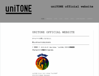 unitone1001.jimdo.com screenshot