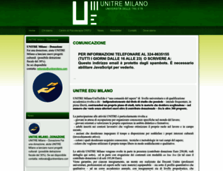 unitremilano.com screenshot