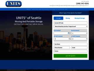 unitsseattle.com screenshot