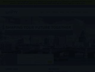 unity-recruitment.co.uk screenshot