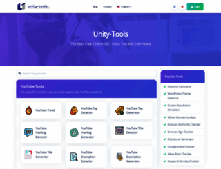 unity-tools.com screenshot