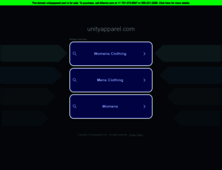 unityapparel.com screenshot