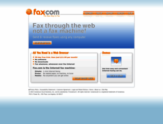 unityfax.com screenshot