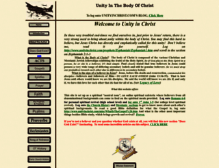 unityinchrist.com screenshot